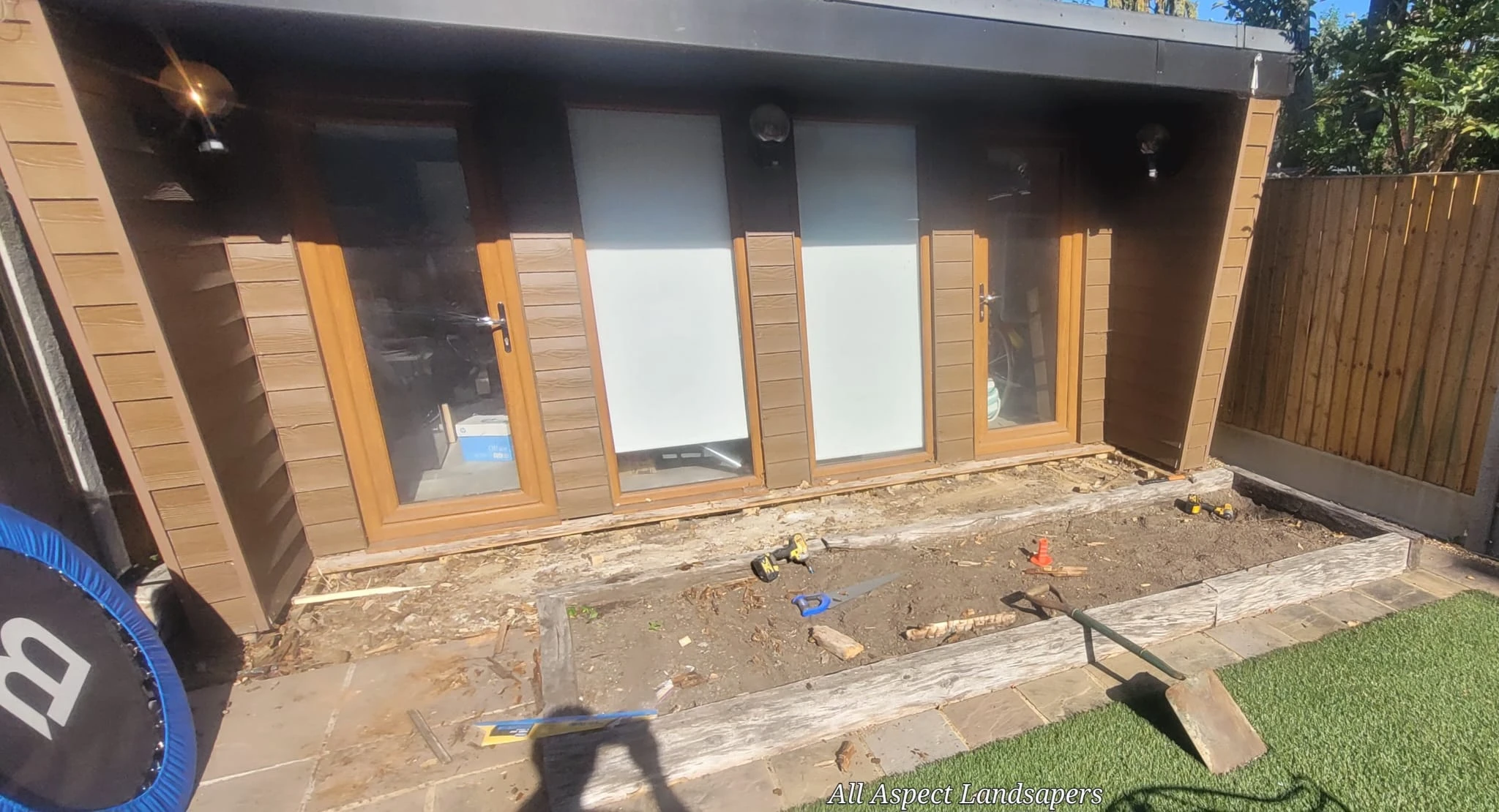 Wooden building